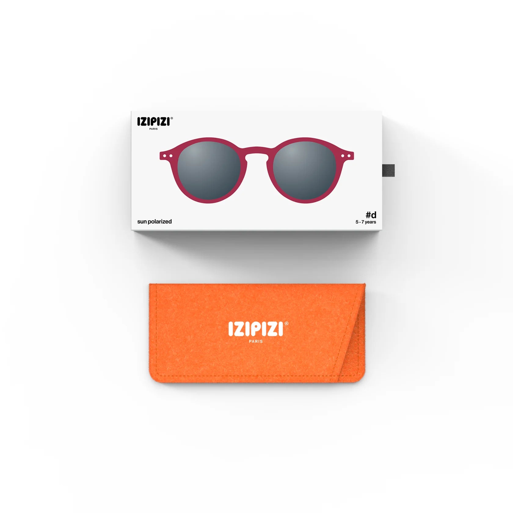 Izipizi Sun Child (5-7y) Sunglasses Collection D - Cranberry