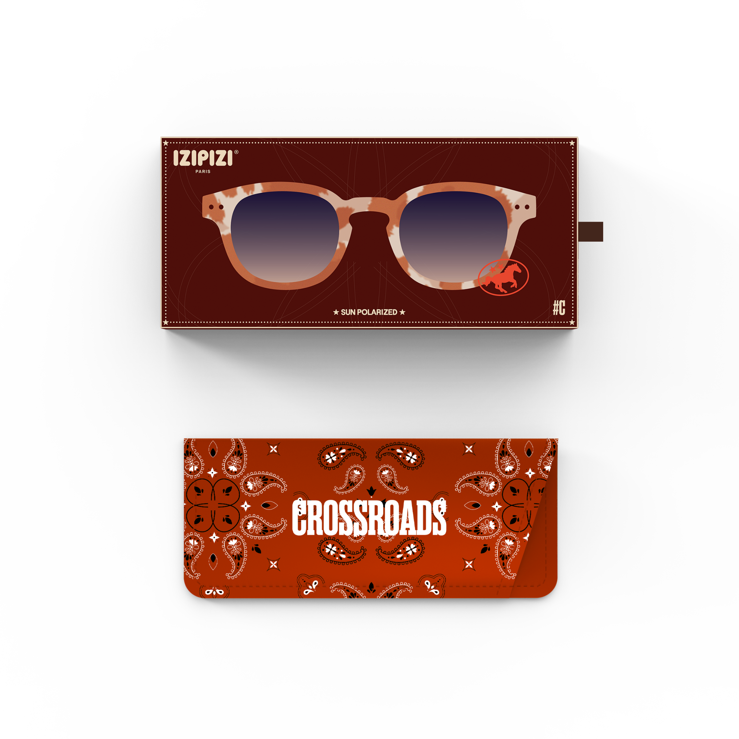 Izipizi Sun Collection C Polarised Sunglasses - Wild Hooves