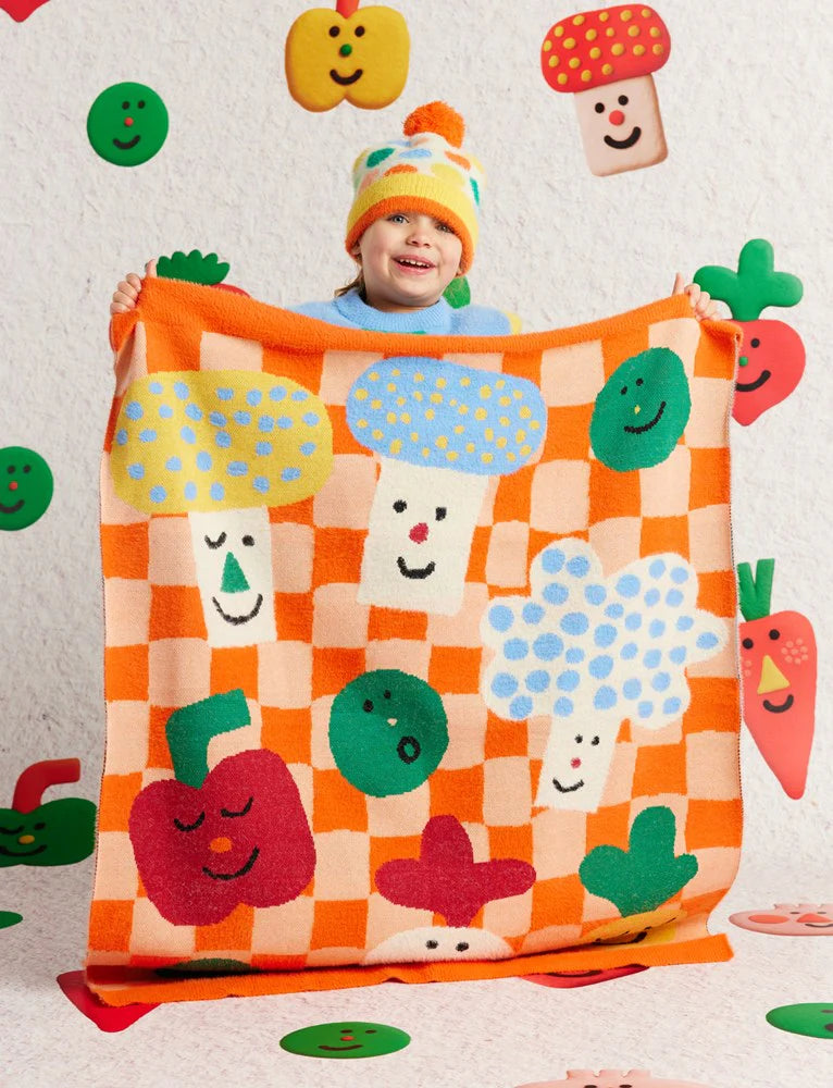 Halcyon Nights: Knit Baby Blanket Pocket Patch