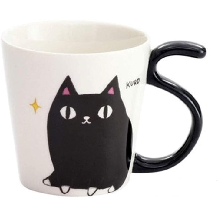 Cat 3 Brothers Tail Mug Kuro