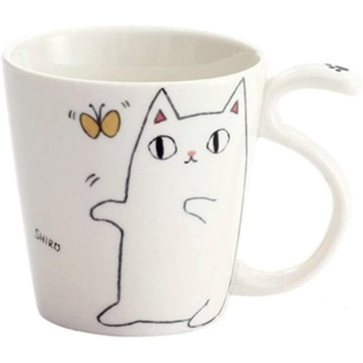 Cat 3 Brothers Tail Mug Shiro