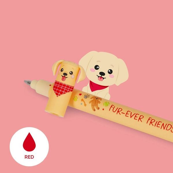 Legami -  Set of 3 Erasable Gel Pen - Fur-Ever Friends