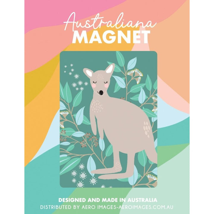 Aero Images: Decorative Magnet Kangaroo