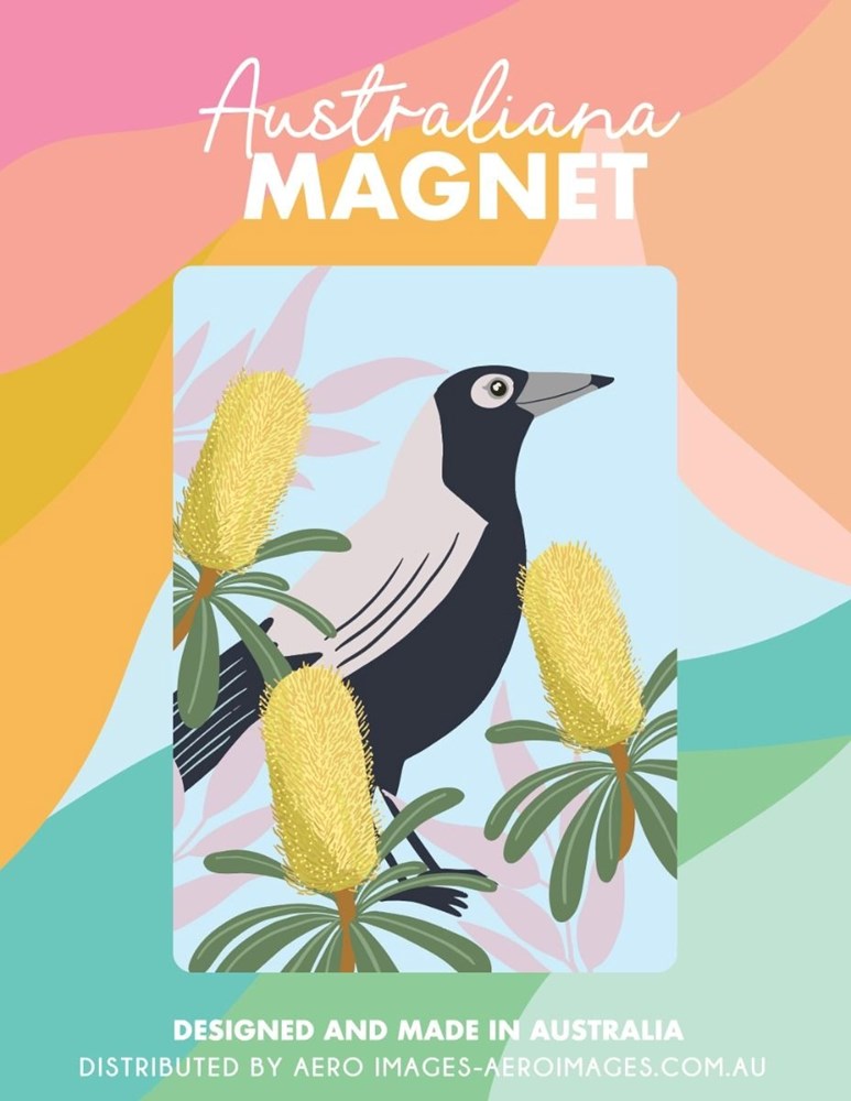 Magpie PVC Magnet