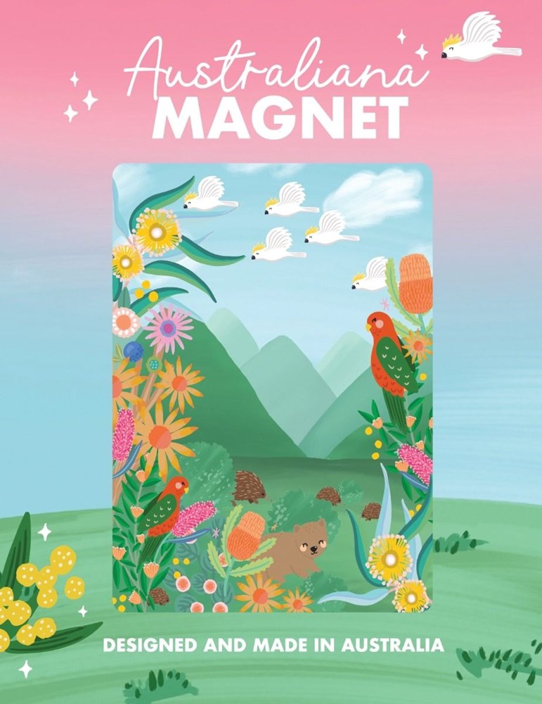 Moutains PVC Magnet