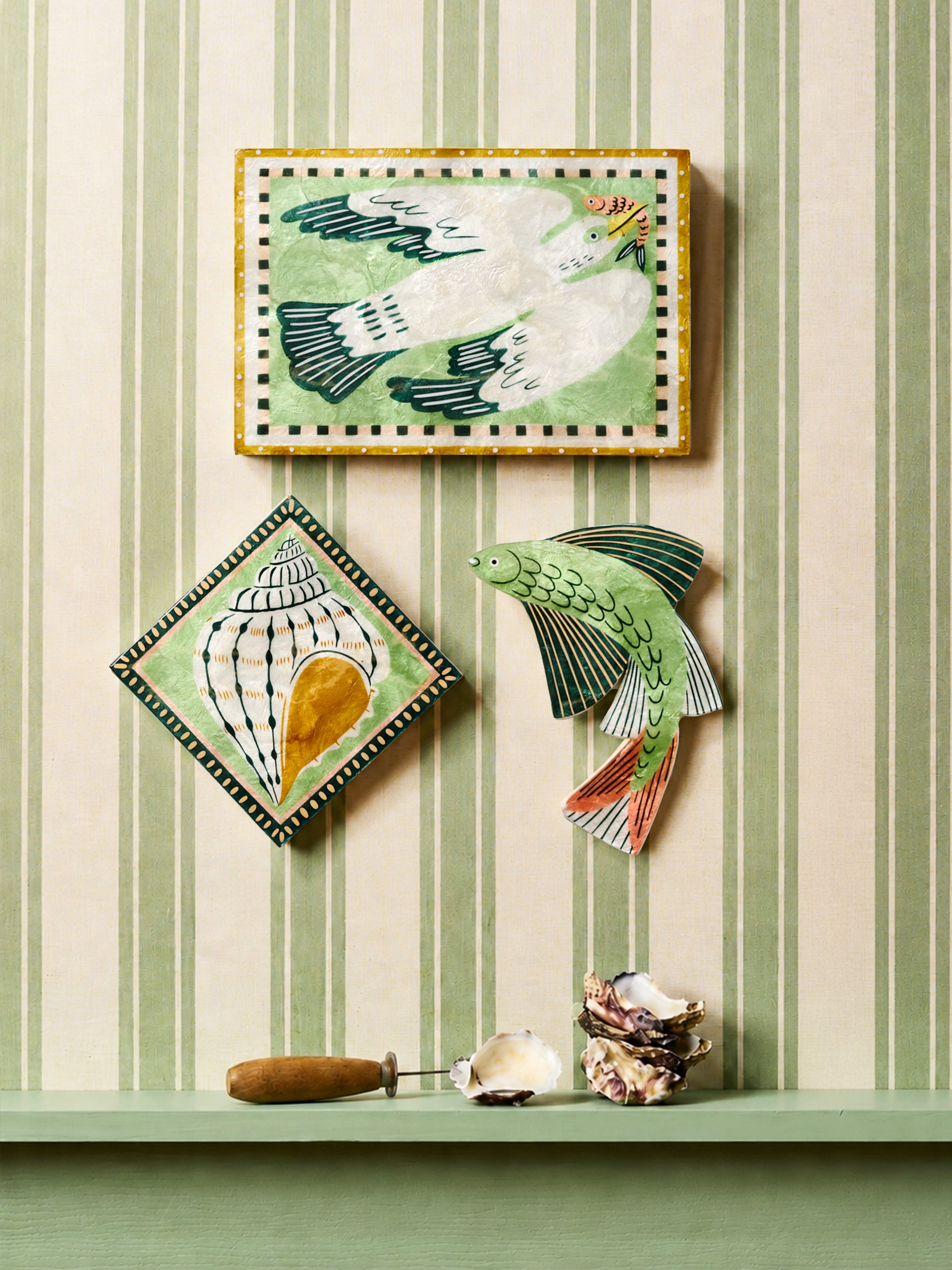 Jones & Co Mariner Wall Art - Seabird