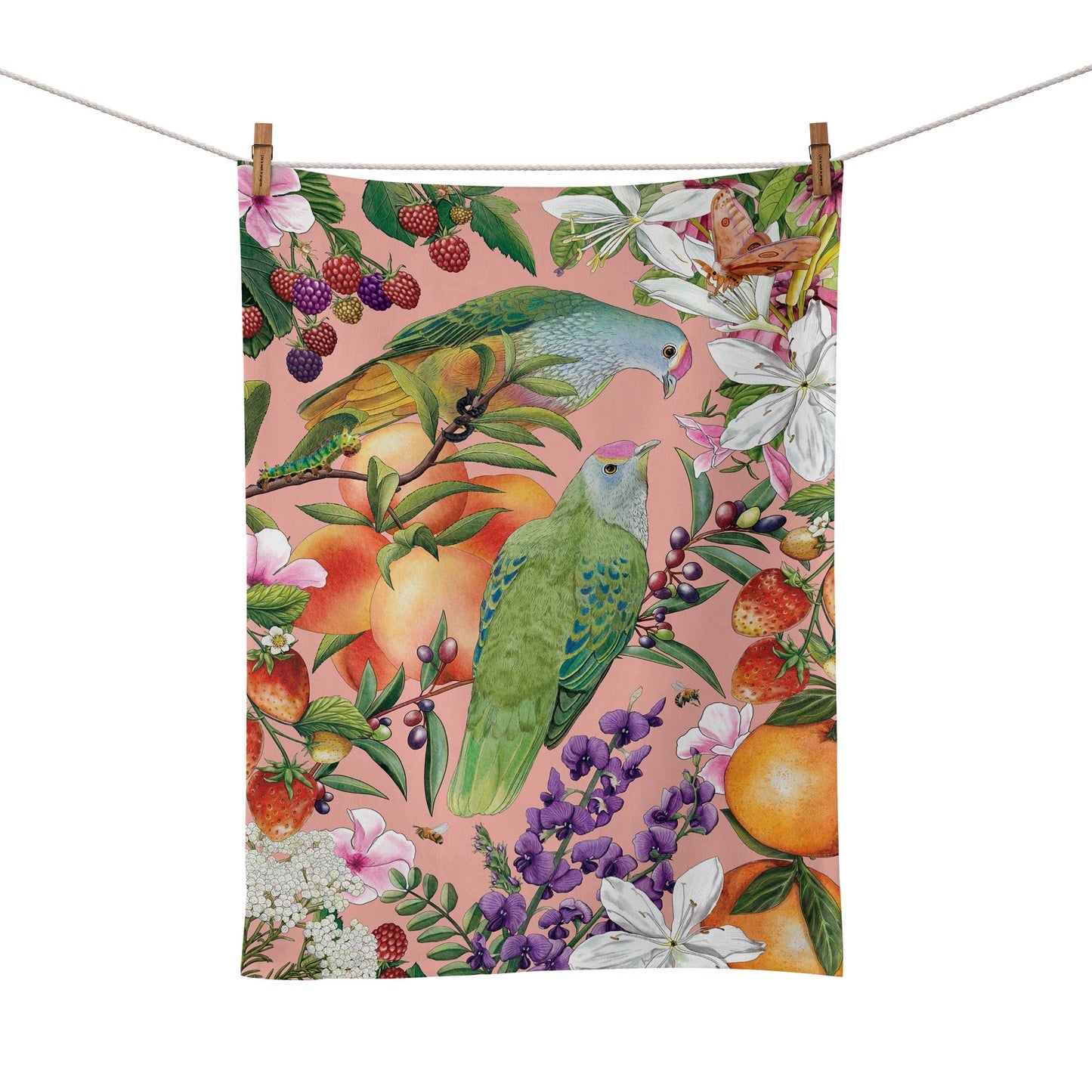 La La Land Bountiful Harvest Tea Towel