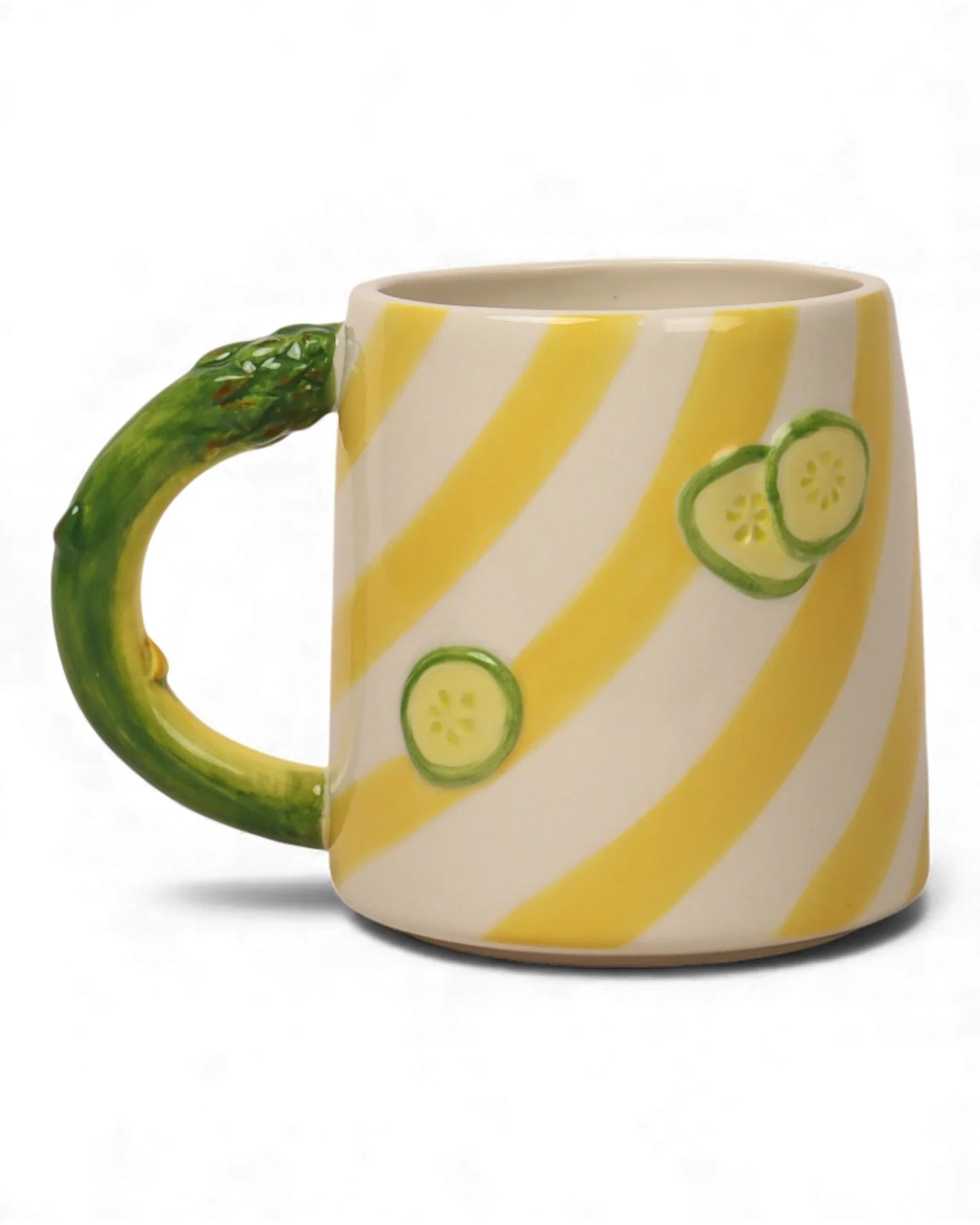 Seaview Stoneware Asparagus Mug