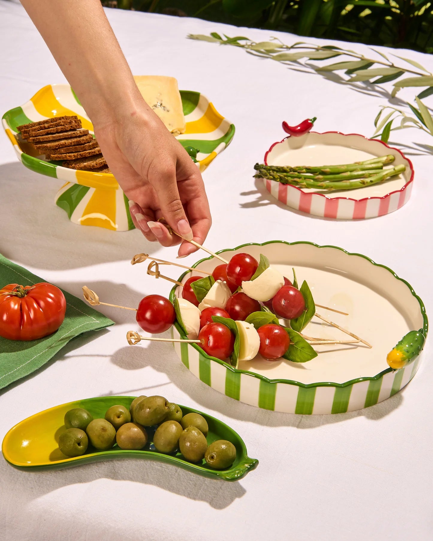 Seaview Stoneware Dill Small Dish