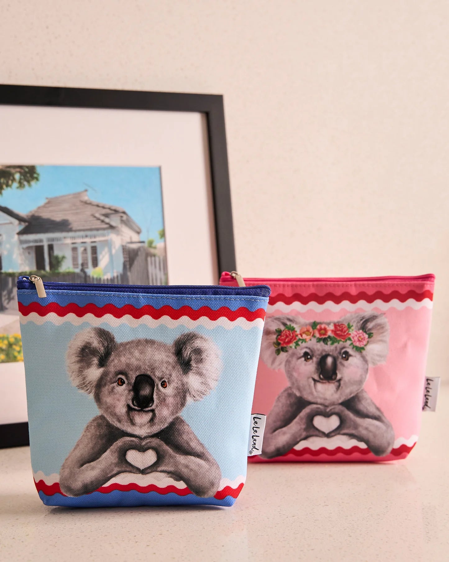 La La Land: Holiday Purse I Heart Koala Barb