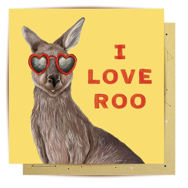 La La Land: Greeting Card I Love Roo