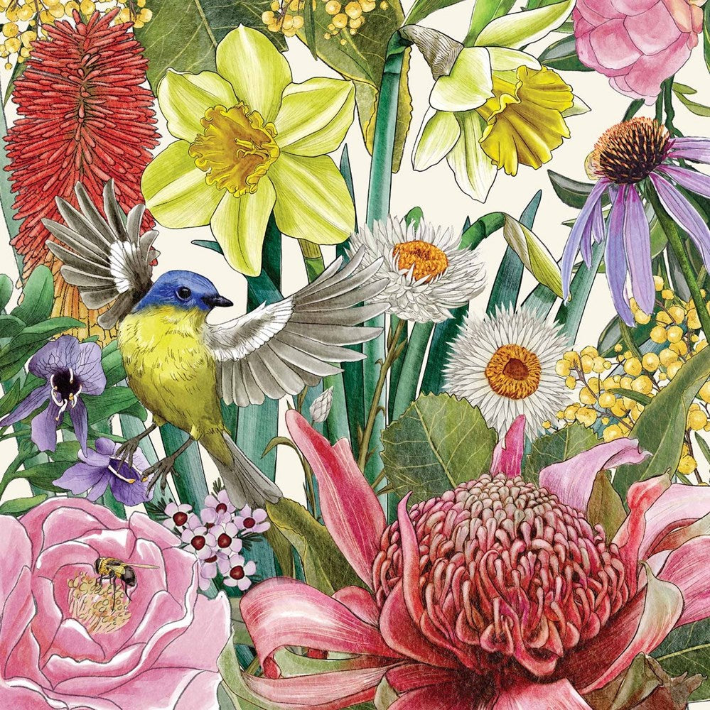 Greeting Card Royal Botanic Gardens Victoria Florals