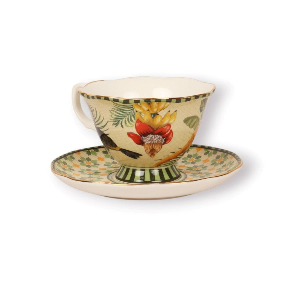 La La Land: Tea Cup & Saucer Brazilian Summer