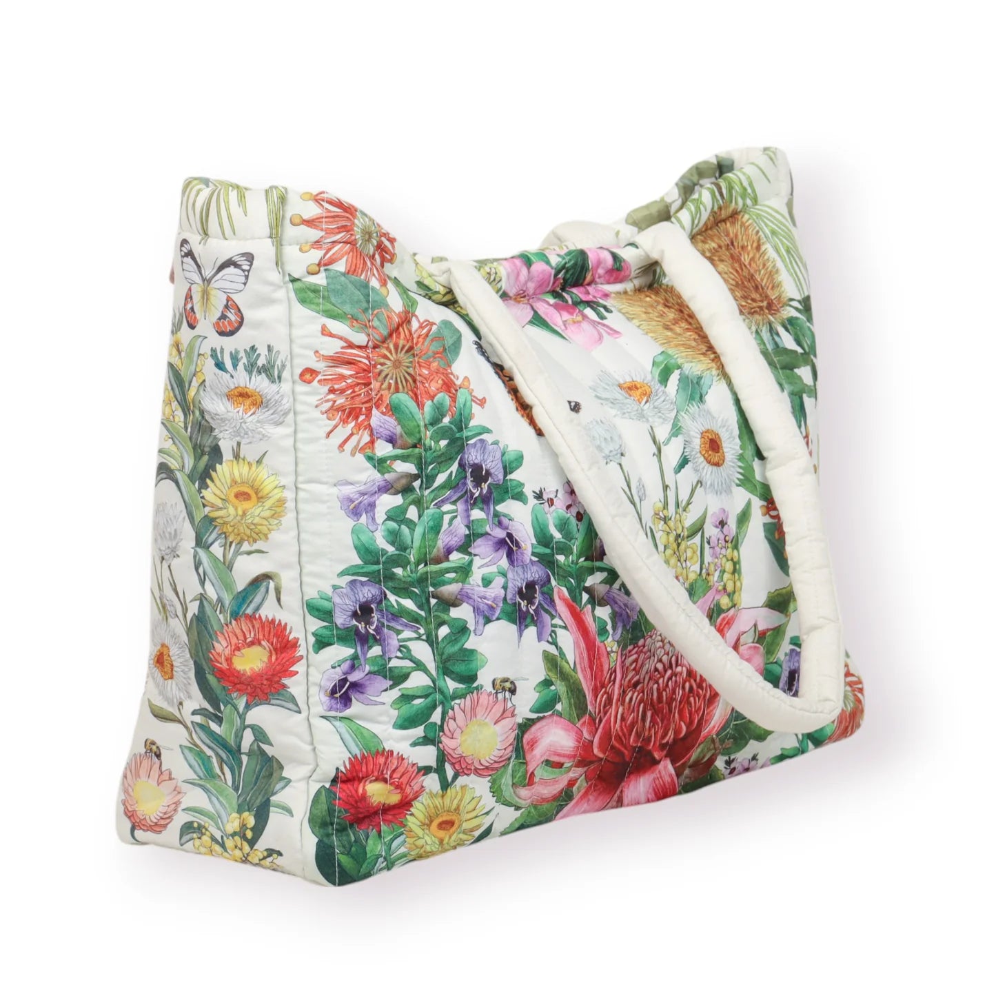 Quilted Comforter Bag Botanical Bloom