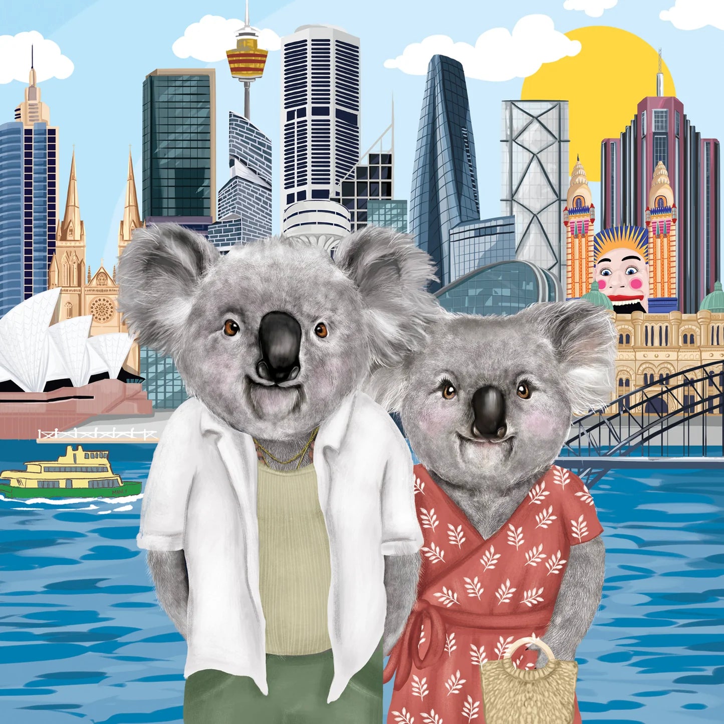 La La Land Greeting Card - Happy Day Sydney