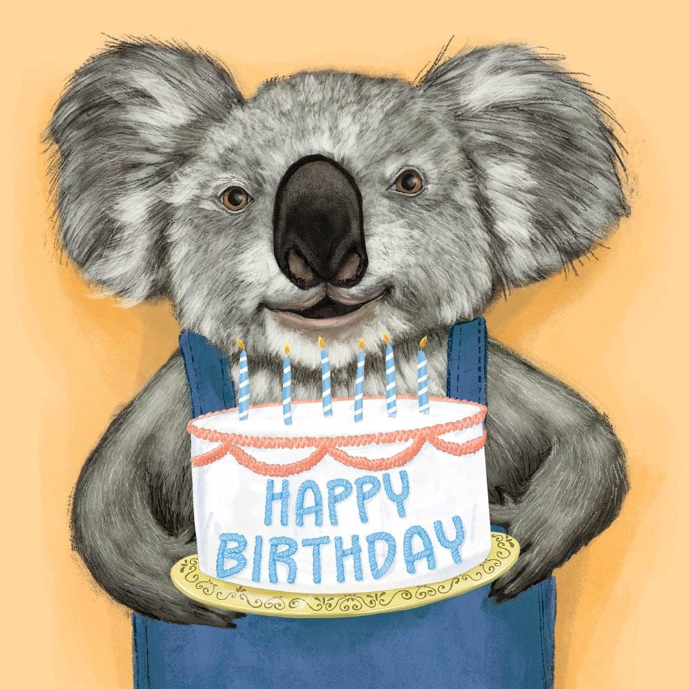 Greeting Card Overall Koala