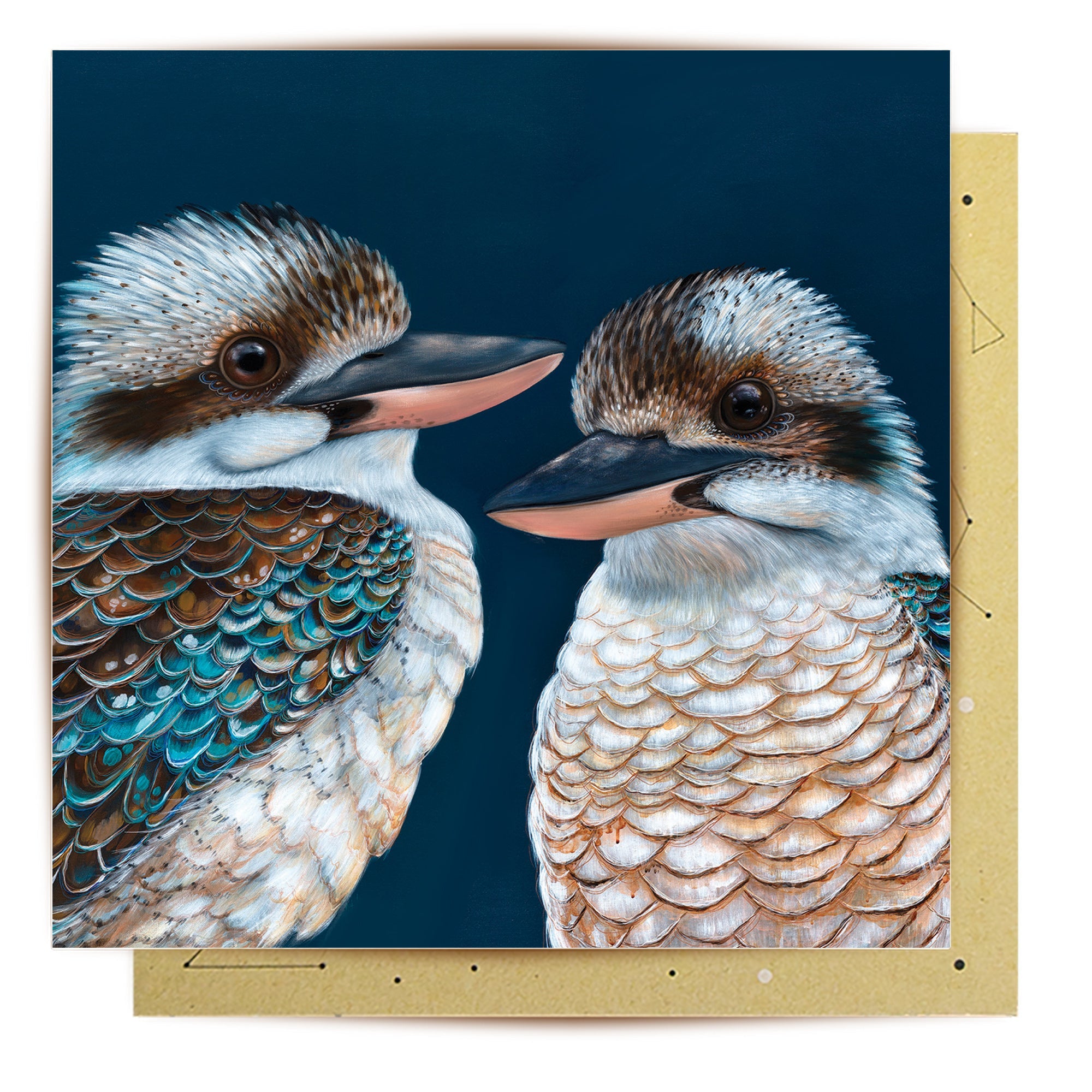 La La Land Greeting Card - Ollie Kookaburra