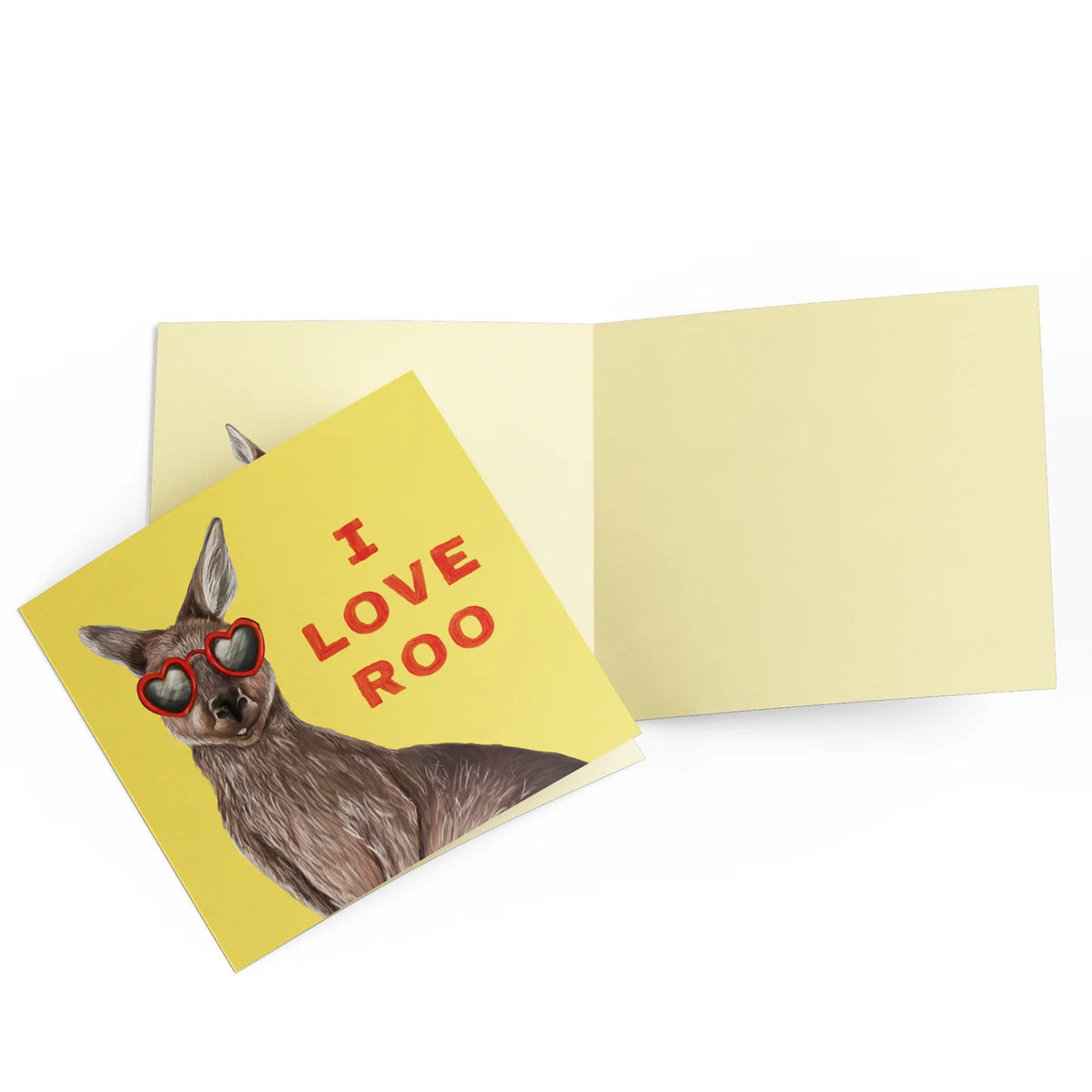 La La Land: Greeting Card I Love Roo – Monsterthreads