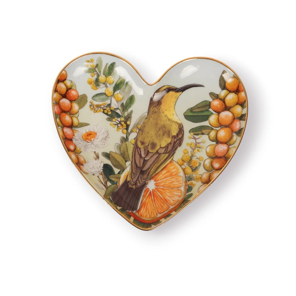 La La Land: Heart Shape Trinket Tray Golden Hour