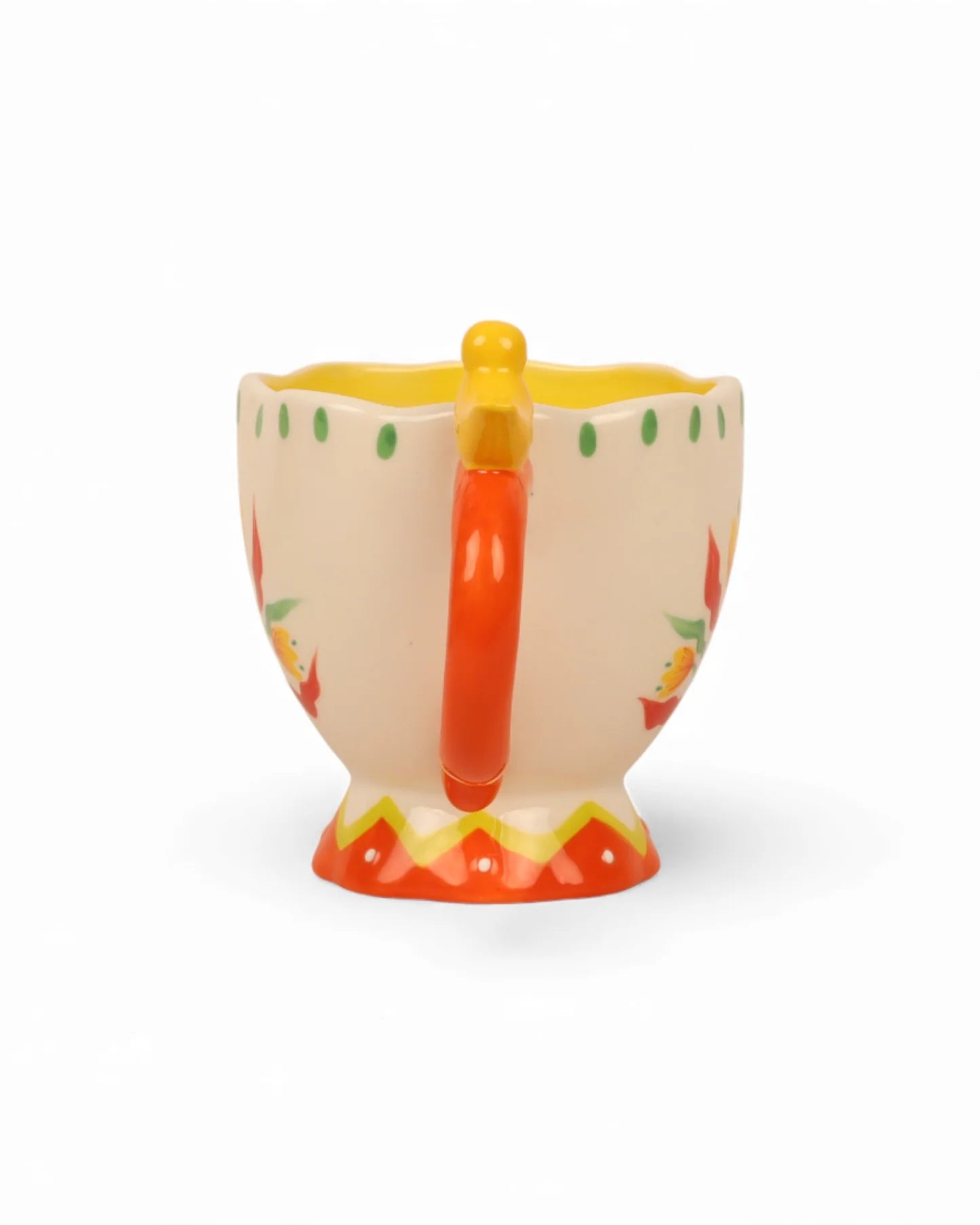 La La Land: Retro Folk Stoneware Hand Painted Mug