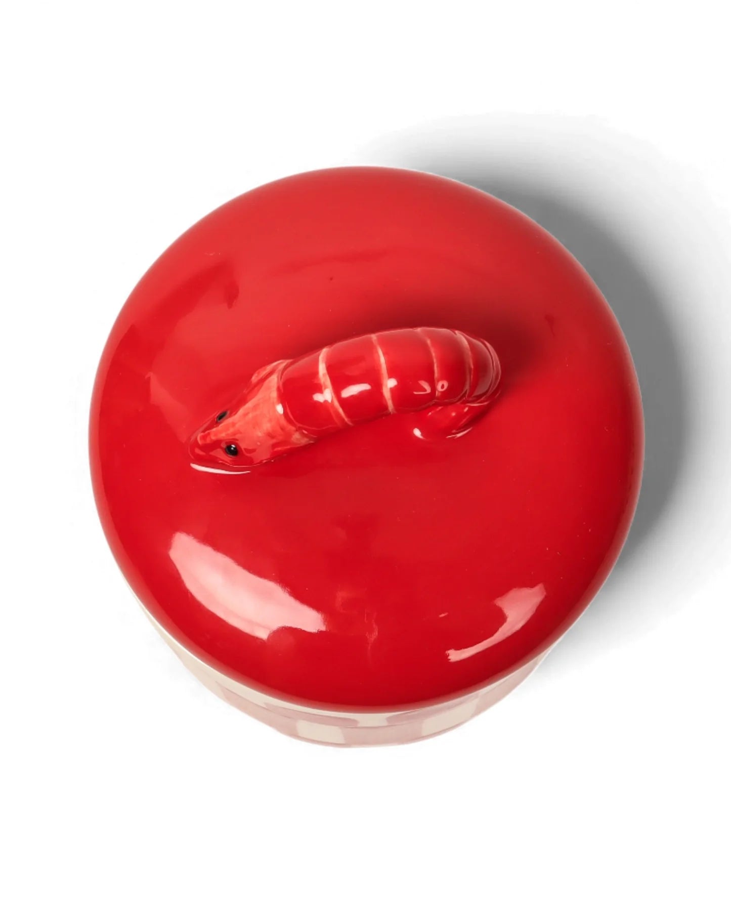 Seaview Stoneware Prawn Canister