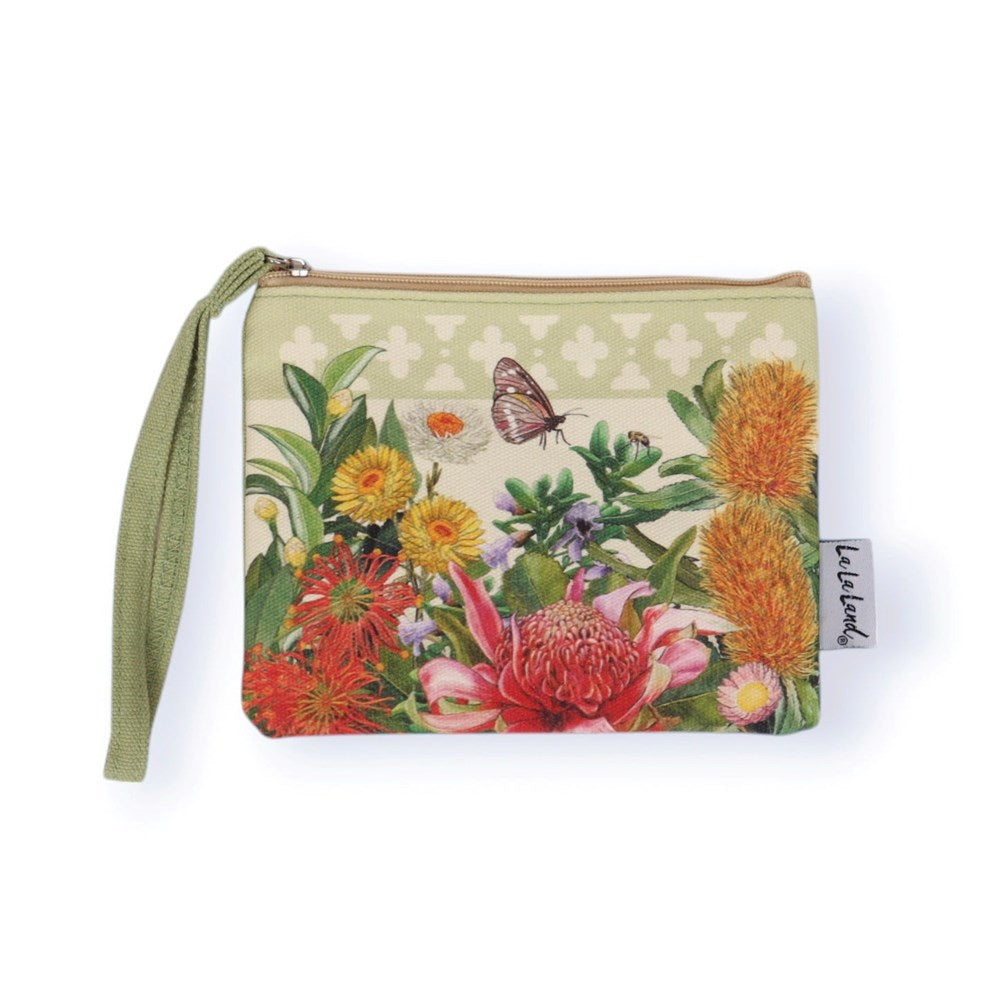 La La Land: Coin Purse Botanical Blooms Flowers