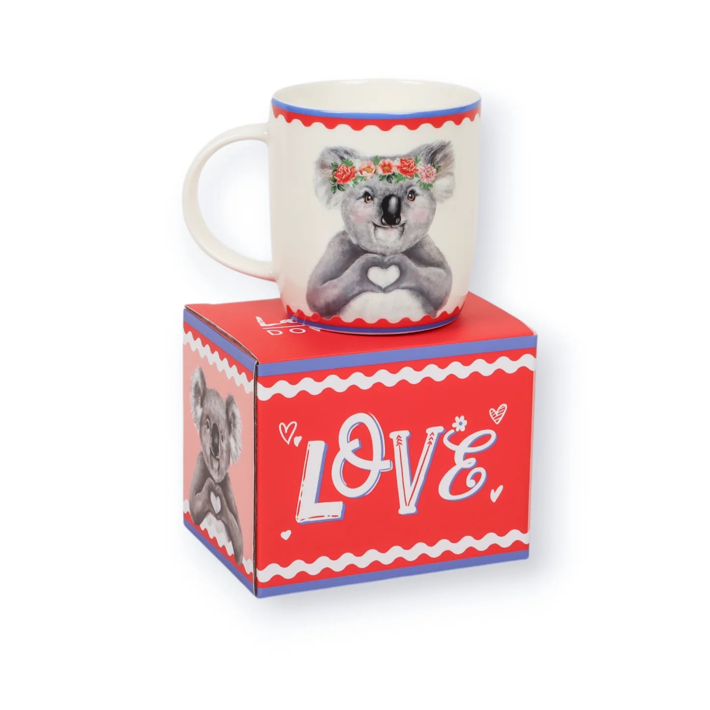 La La Land: Mug Heart Koalas