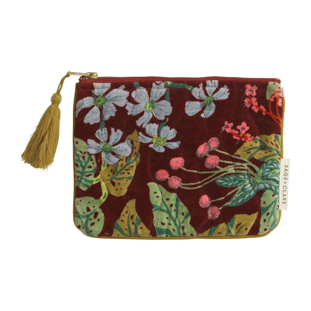 Sage and Clare: Genevieve Velvet Pouch