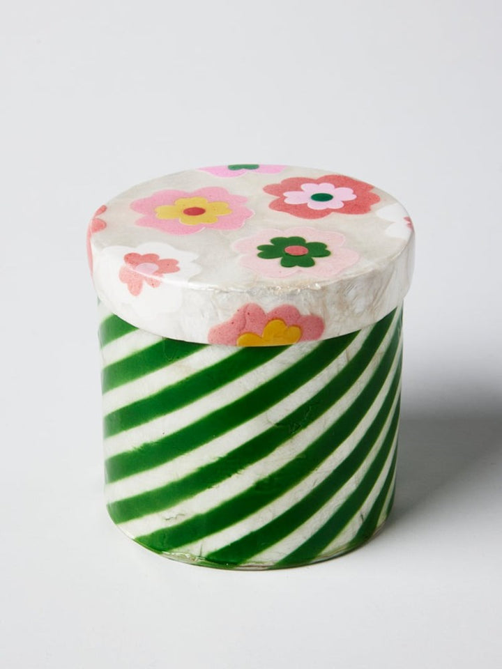 Jones & Co: Poppy Stripe Box