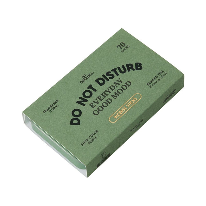 Collins: Natural Incense Sticks - Do Not Disturb