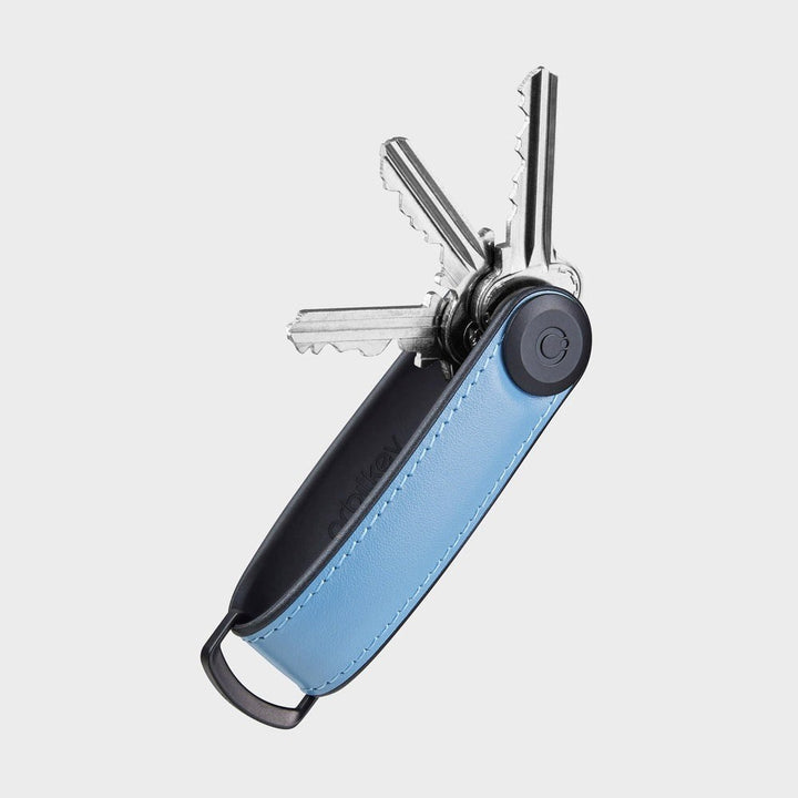 Orbitkey: Key Organiser Hybrid Leather Lake Blue