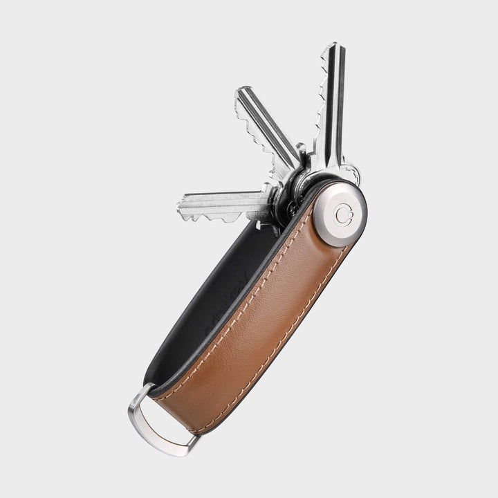 Orbitkey: Key Organiser Hybrid Leather Acorn