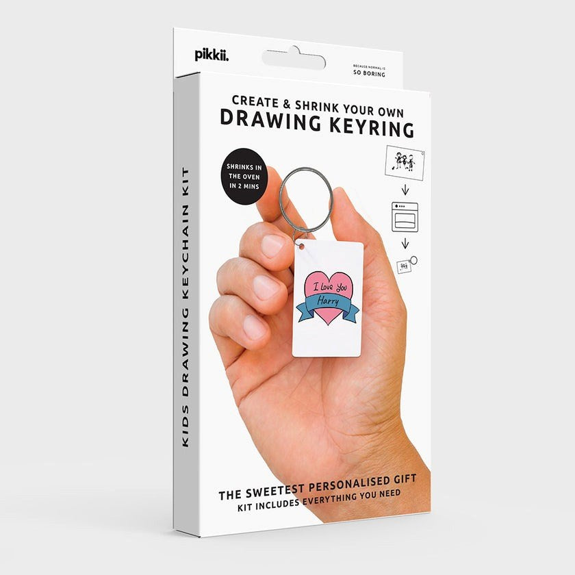 Pikkii: Keyring Shrink Kit Drawing