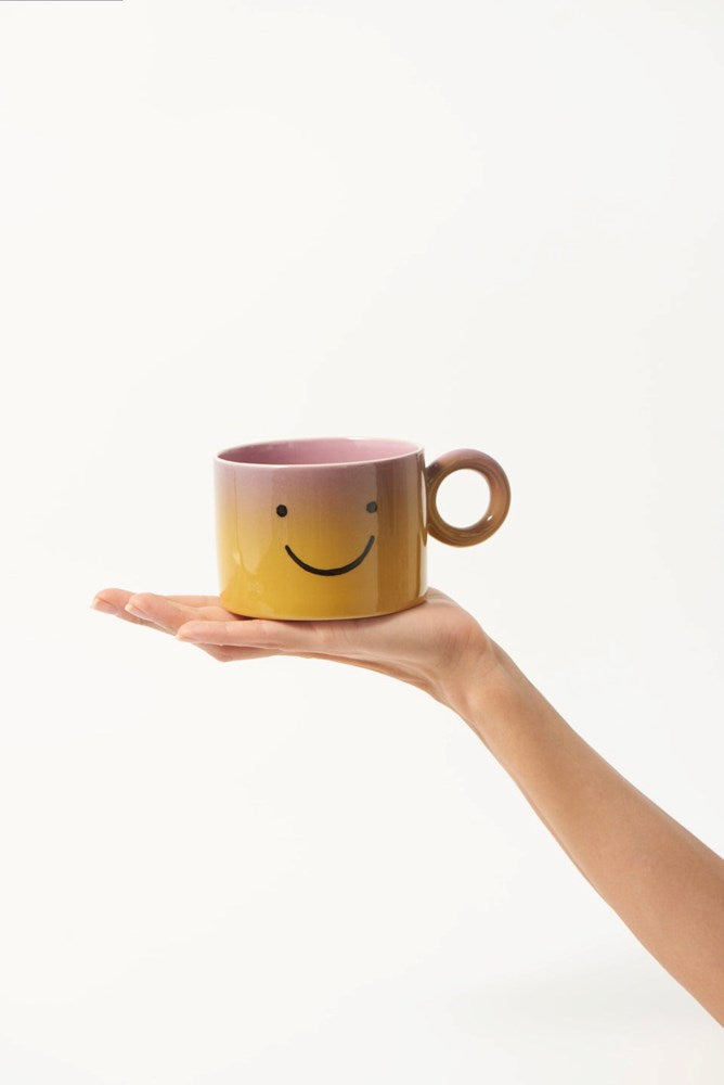 Jones & Co: Smiley Mug Violet