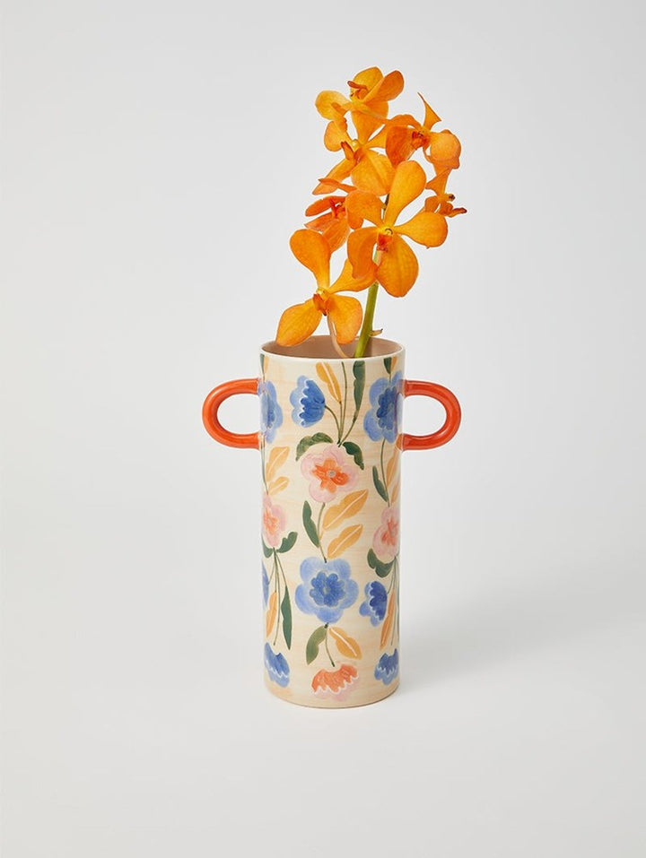 Jones & Co: GRIFFE MULTI FLORAL TALL VASE