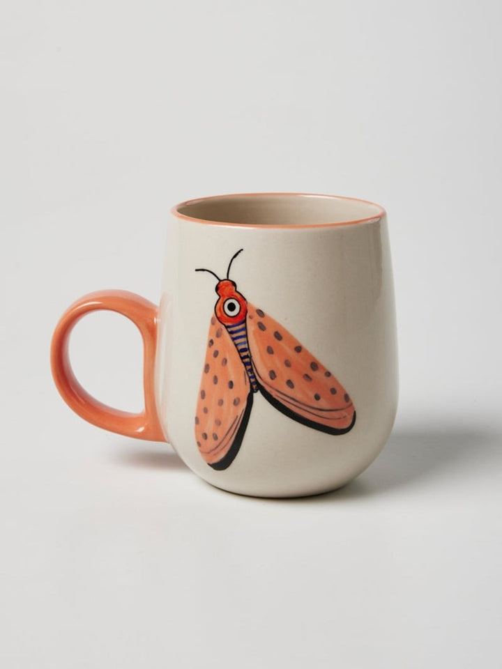 Jones & Co: Moth Party Mug Pink