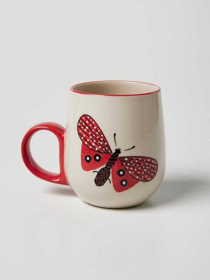 Jones & Co: Moth Party Mug Rose