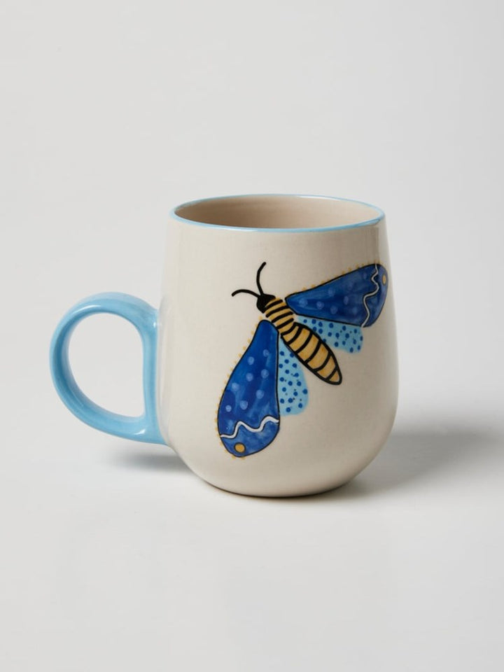 Jones & Co: Moth Party Mug Sky