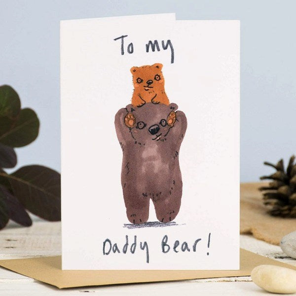 Jo Clark Design Card : To My Daddy Bear!