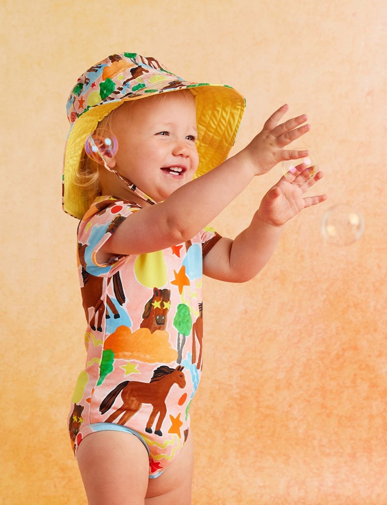 Halcyon Nights: Short Sleeve Bodysuit Giddy Up