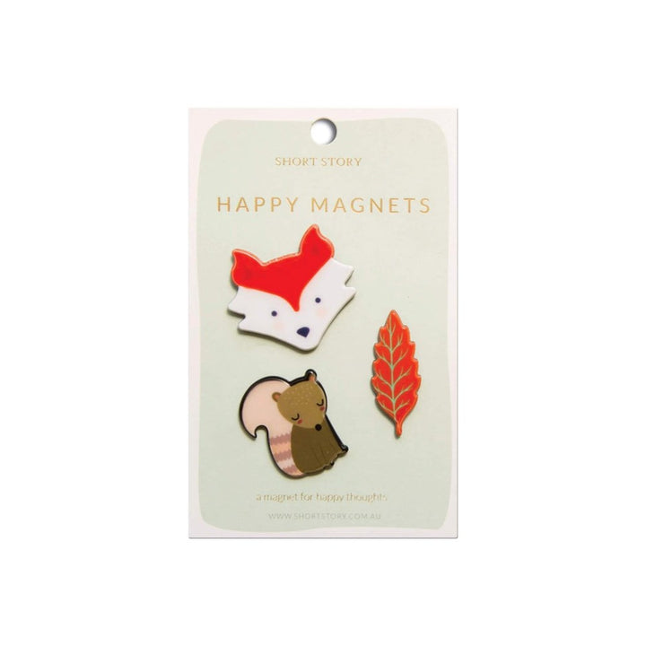 Happy Magnet Fox