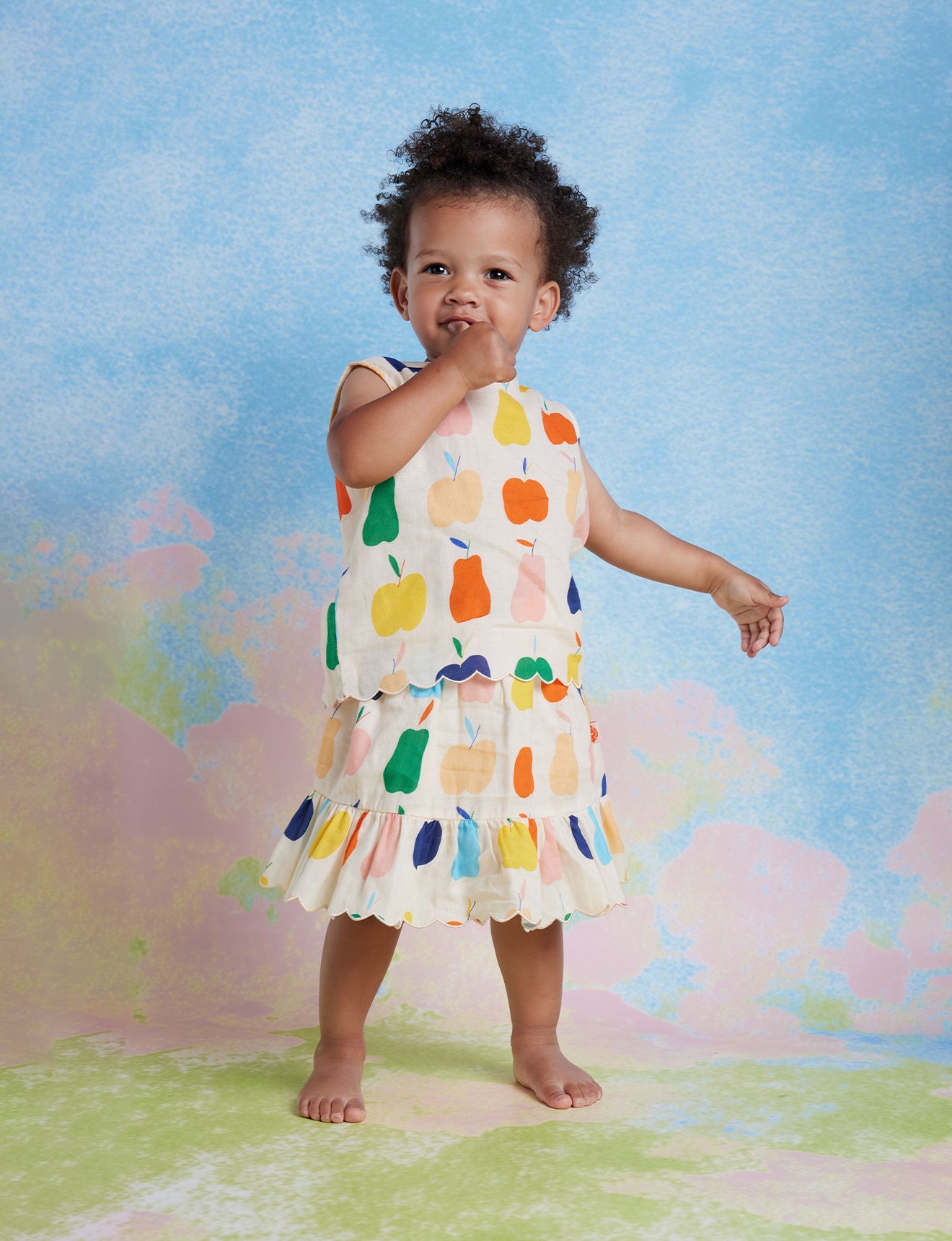 Halcyon Nights Tiny Orchard Woven Skirt