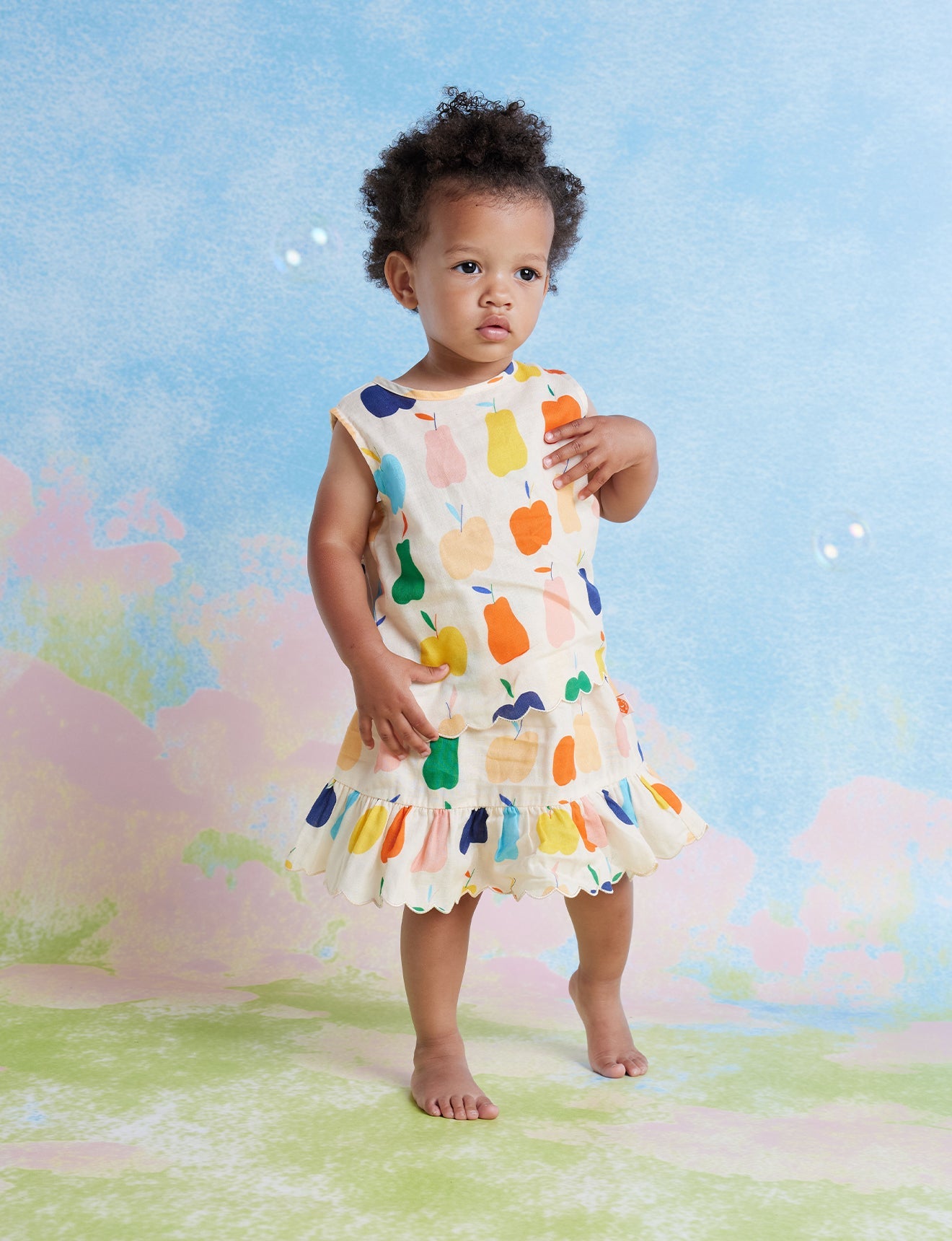 Halcyon Nights Tiny Orchard Woven Skirt