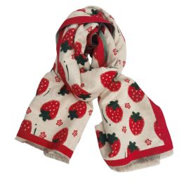 Urban Products Strawberry Scarf - Red 180cm