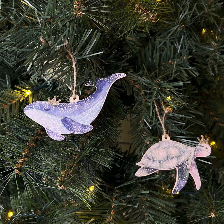 Turtle & Whale Hanging Decorations