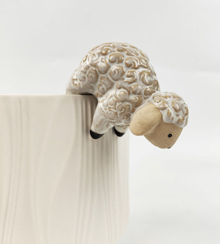 Urban products: Sheep Pot Hanger White 8.5cm