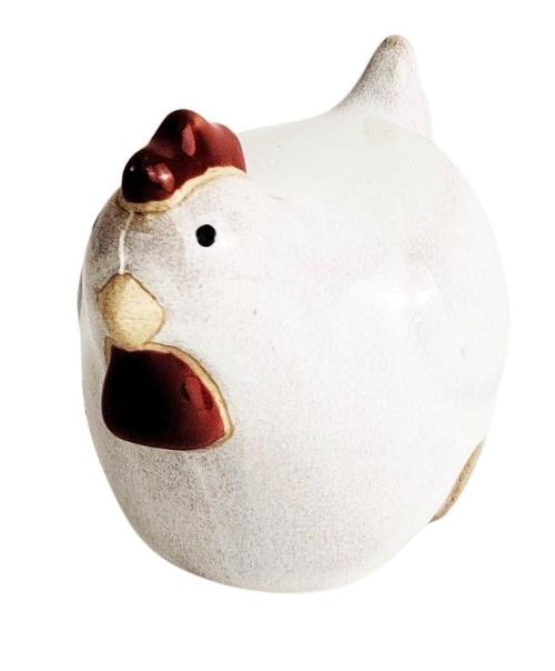 Urban products: Chicken Pot Hanger White & Sand 6cm