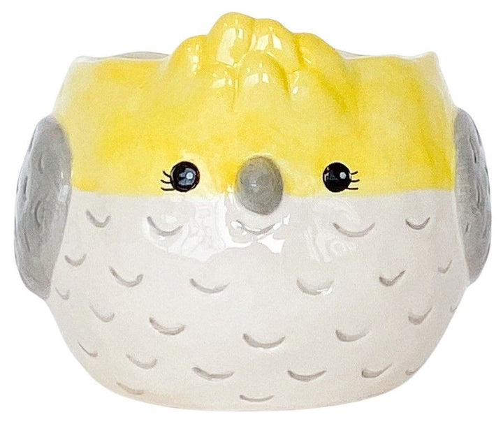 Urban products: Cockatoo Bird Planter White & Yellow