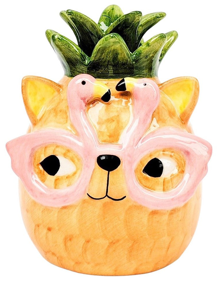 Urban products: Tropicana Cat Pineapple Vase Orange