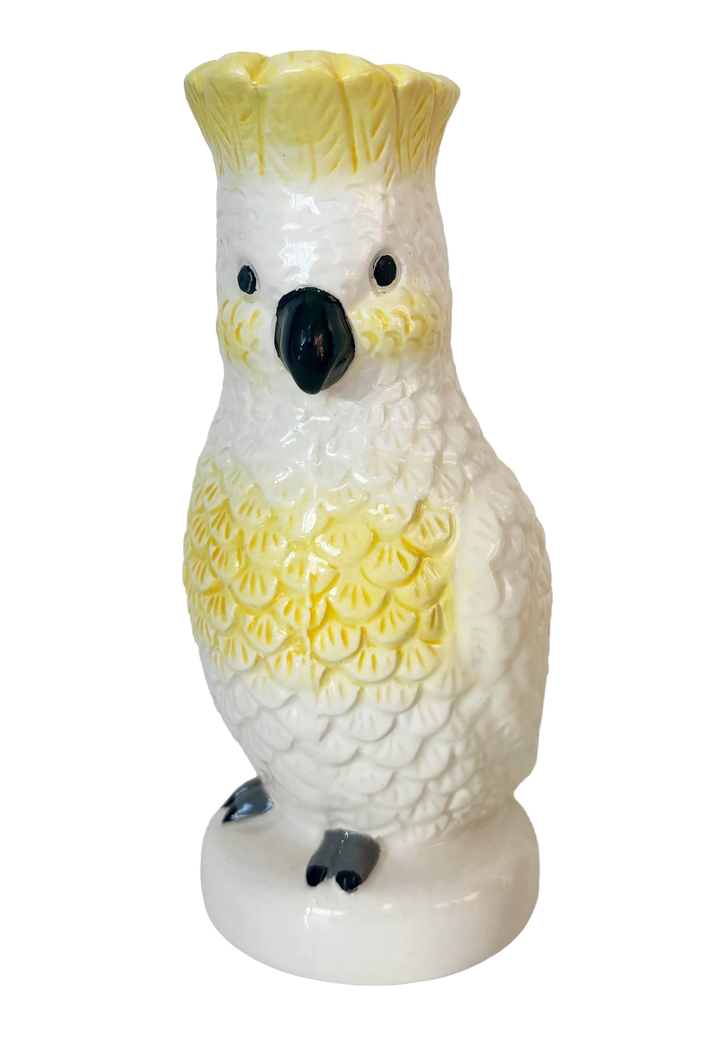 Urban Products Cockatoo Vase - White 15cm